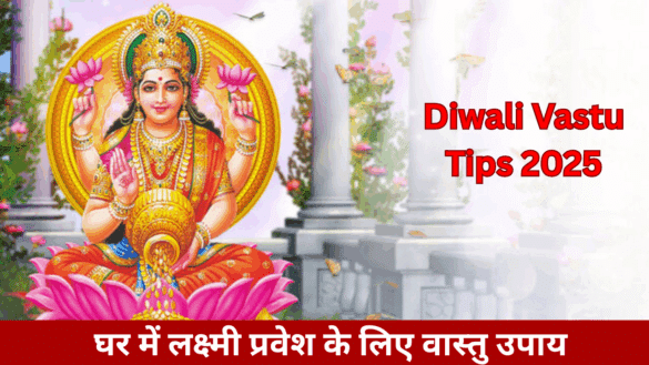Diwali Vastu Tips 2025 : घर में लक्ष्मी प्रवेश के लिए वास्तु उपाय