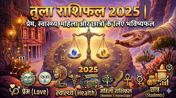 Libra 2025 Horoscope | प्रेम, स्वास्थ्य, महिला और छात्रों के लिए भविष्यफल