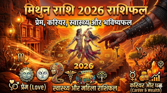 Mithun Rashi 2026 Rashifal : प्रेम, करियर, स्वास्थ्य और भविष्यफल