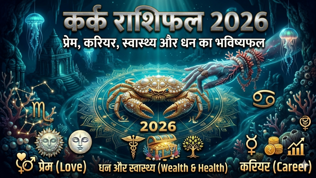 Cancer 2026 Horoscope : प्रेम, करियर, स्वास्थ्य और धन का भविष्यफल