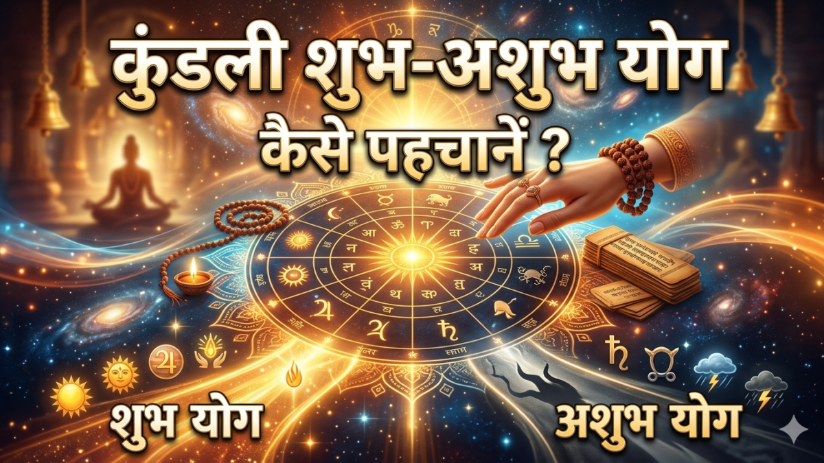 कुंडली शुभ-अशुभ योग कैसे पहचानें ?