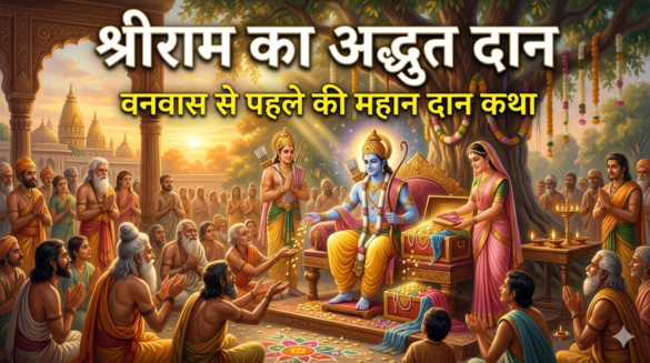 श्रीराम का अद्भुत दान: वनवास से पहले की महान दान कथा