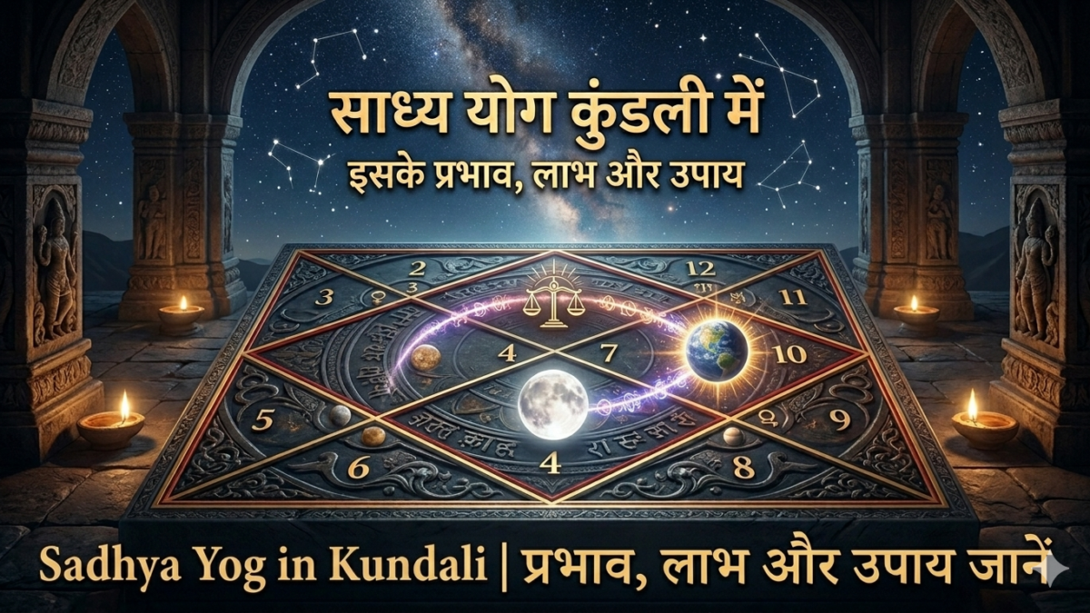 Sadhya yog in kundali | जानें इसके प्रभाव, लाभ औरउपाय