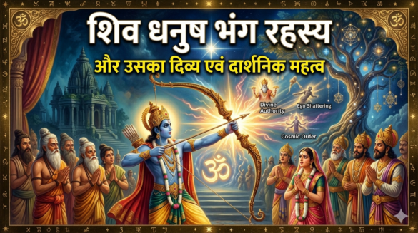 शिव धनुष भंग रहस्य और उसका दिव्य एवं दार्शनिक महत्व