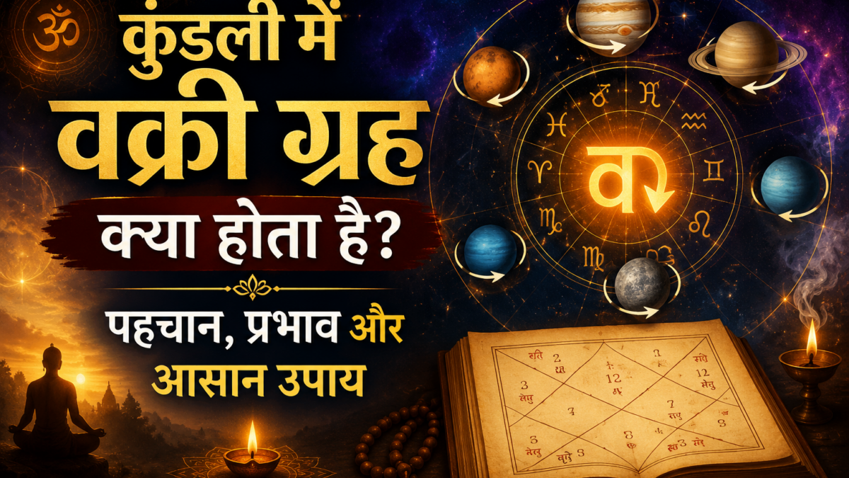 kundali me vakri grah क्या होता है? पहचान, प्रभाव और आसान उपाय