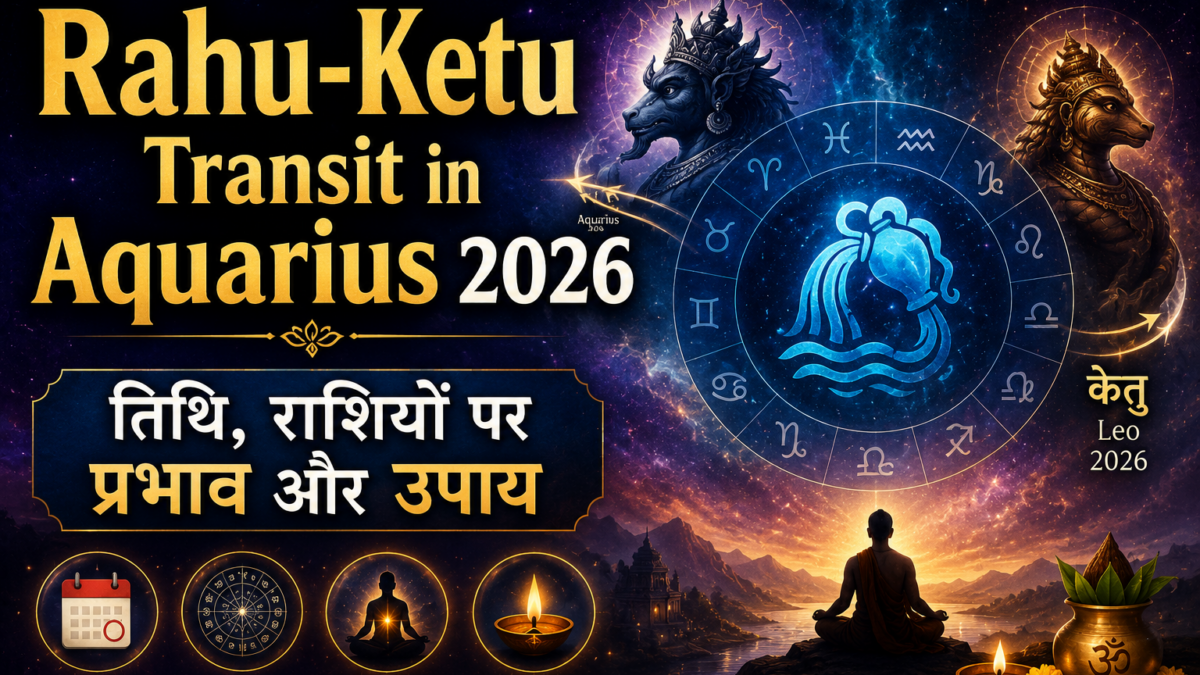 Rahu-Ketu Transit in Aquarius 2026: तिथि, राशियों पर प्रभाव और उपाय