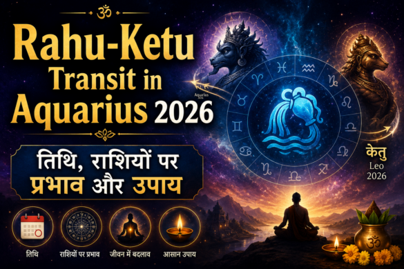 Rahu-Ketu Transit in Aquarius 2026: तिथि, राशियों पर प्रभाव और उपाय