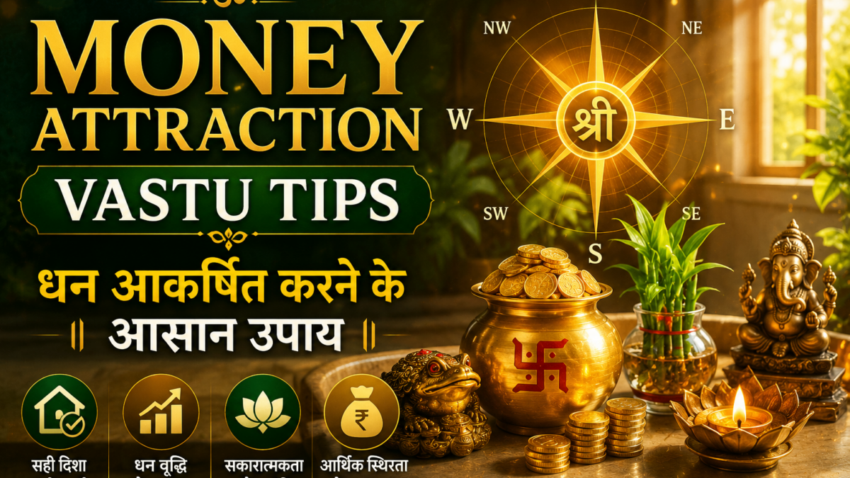 Money Attraction Vastu Tips | धन आकर्षित करने के आसान उपाय