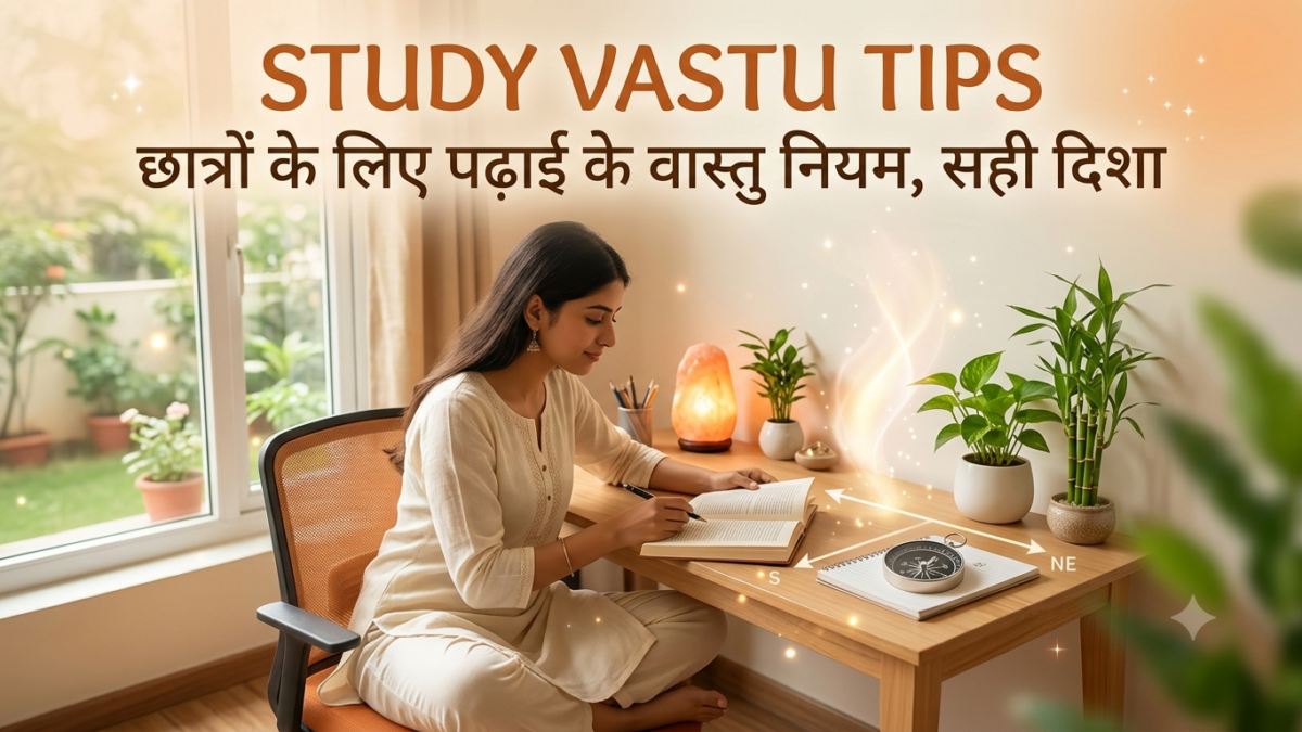 Study Vastu Tips | छात्रों के लिए पढ़ाई के वास्तु नियम, सही दिशा