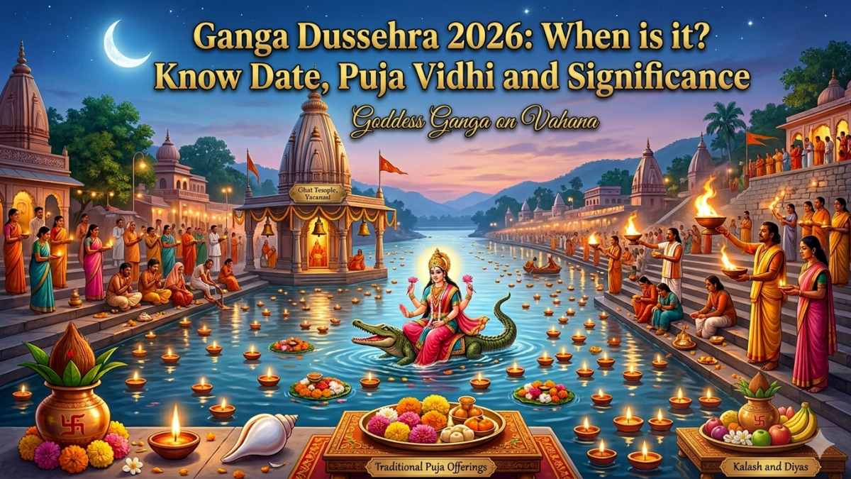 Ganga Dussehra 2026 कब है ? जानें तिथि, पूजा विधि और महत्व