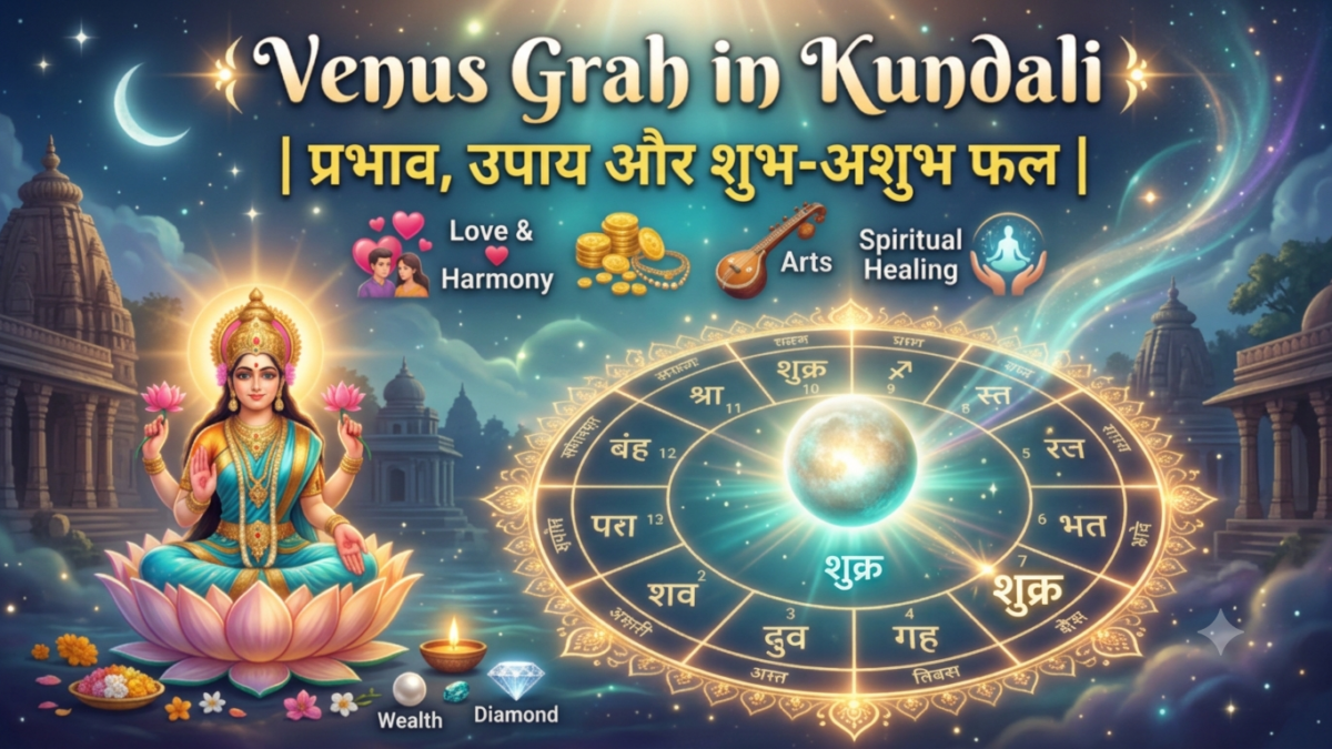 Venus Grah in Kundali | प्रभाव, उपाय और शुभ-अशुभ फल