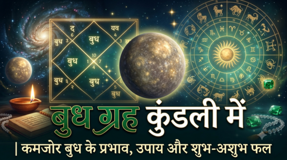Budh Grah in Kundali | कमजोर बुध के प्रभाव, उपाय और शुभ-अशुभ फल