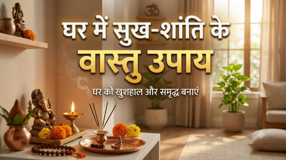 Ghar mai sukh shanti के वास्तु उपाय