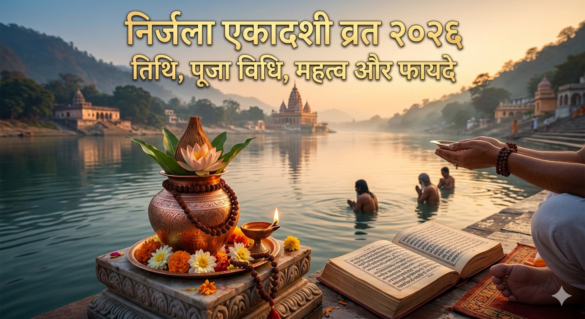Nirjala Ekadashi vrat 2026 तिथि, पूजा विधि, महत्व और फायदे