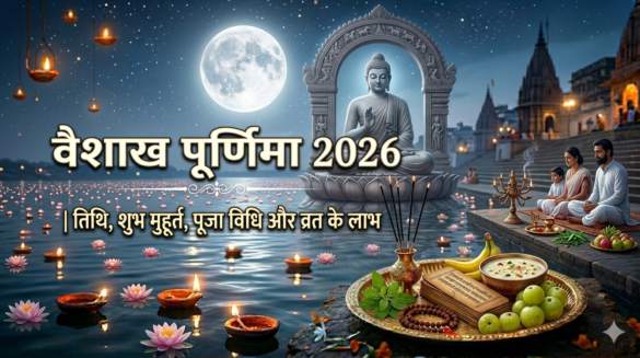 Vaishakh Purnima 2026 | तिथि, शुभ मुहूर्त, पूजा विधि और व्रत के लाभ