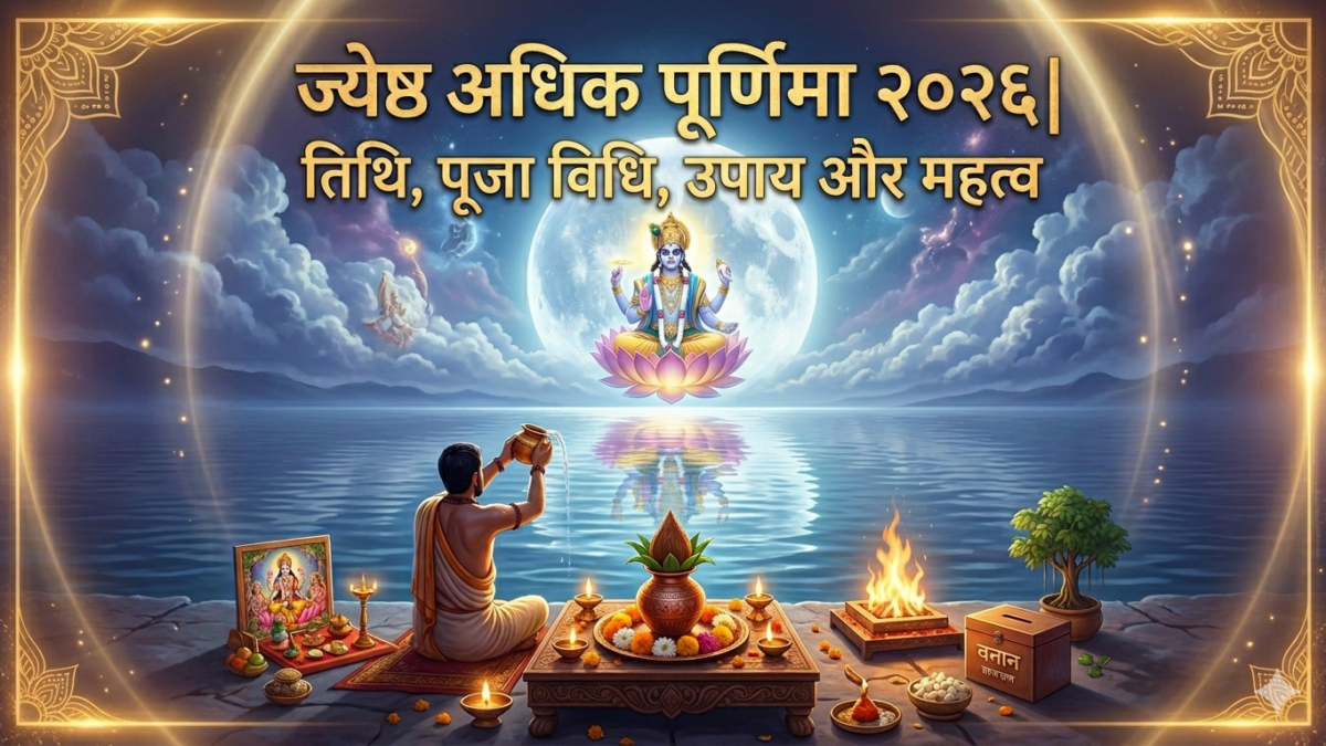 Jyeshtha Adhika Purnima 2026 | तिथि, पूजा विधि, उपाय और महत्व