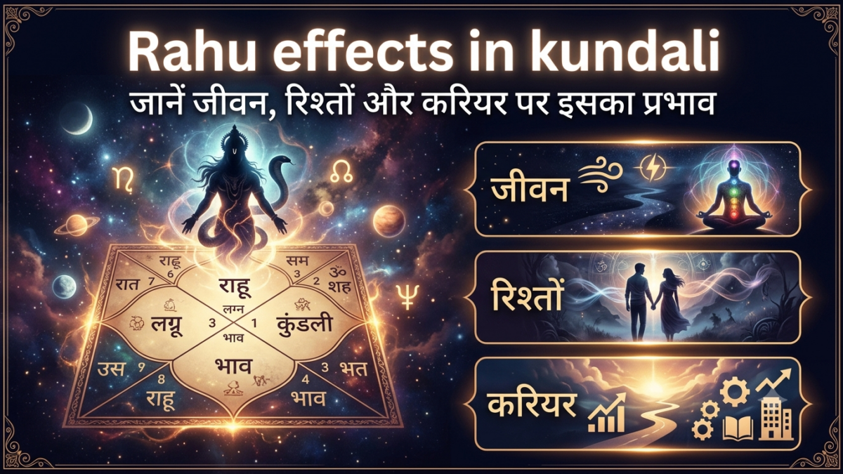 Rahu effects in kundali जानें जीवन, रिश्तों और करियर पर इसका प्रभाव