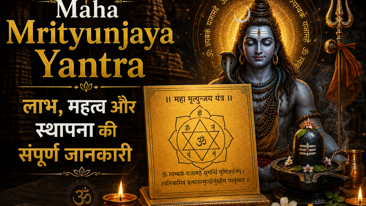 Maha Mrityunjaya Yantra लाभ, महत्व और स्थापना की संपूर्ण जानकारी