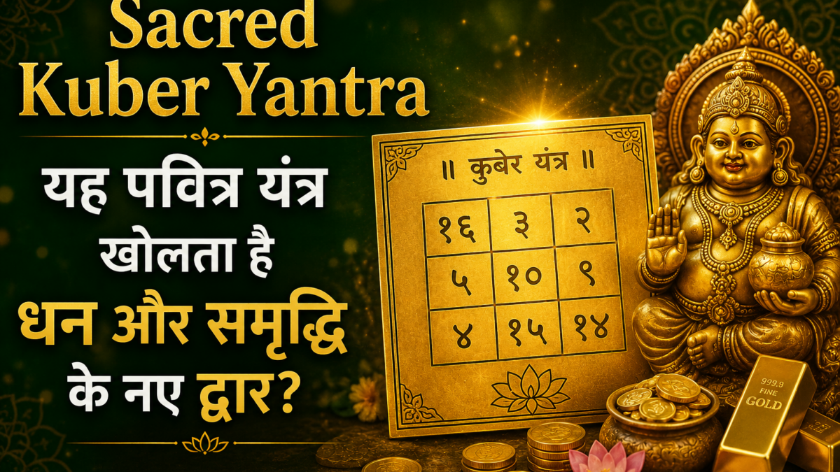 Sacred Kuber Yantra | यह पवित्र यंत्र खोलता है धन और समृद्धि के नए द्वार?