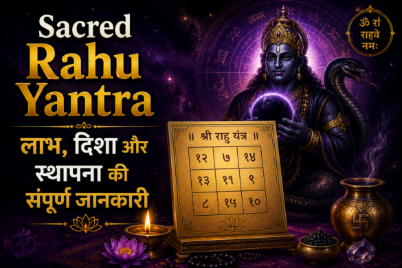 Sacred Rahu Yantra | लाभ, दिशा और स्थापना की संपूर्ण जानकारी