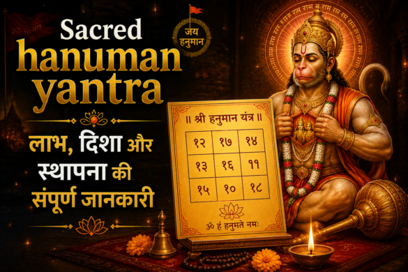 Sacred hanuman yantra  | लाभ, दिशा और स्थापना की संपूर्ण जानकारी