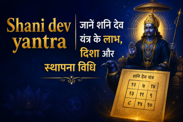 Shani dev yantra | जानें शनि देव यंत्र के लाभ, दिशा और स्थापना विधि