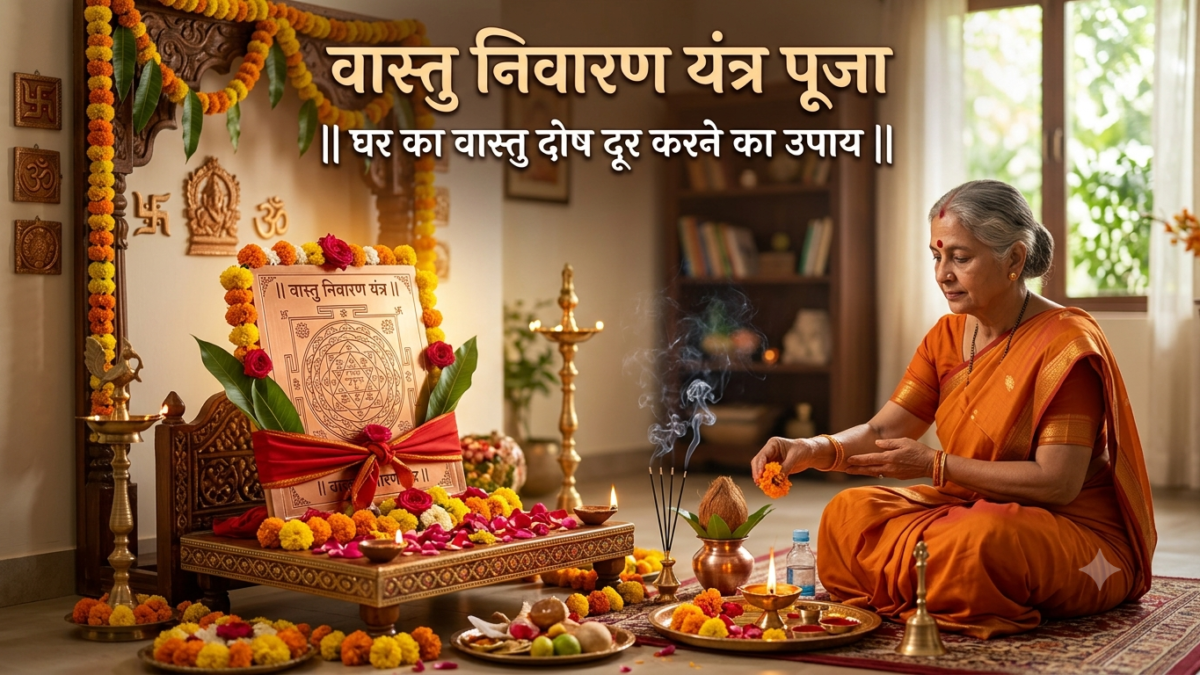 Vastu Nivaran Yantra Puja | घर का वास्तु दोष दूर करने का उपाय  